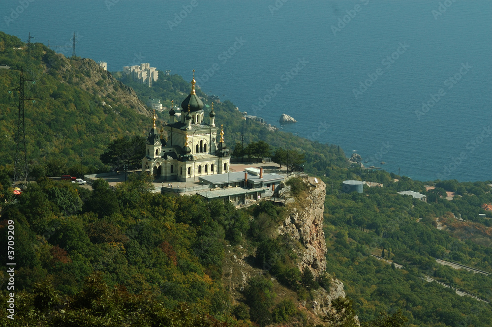 Cliff-side church