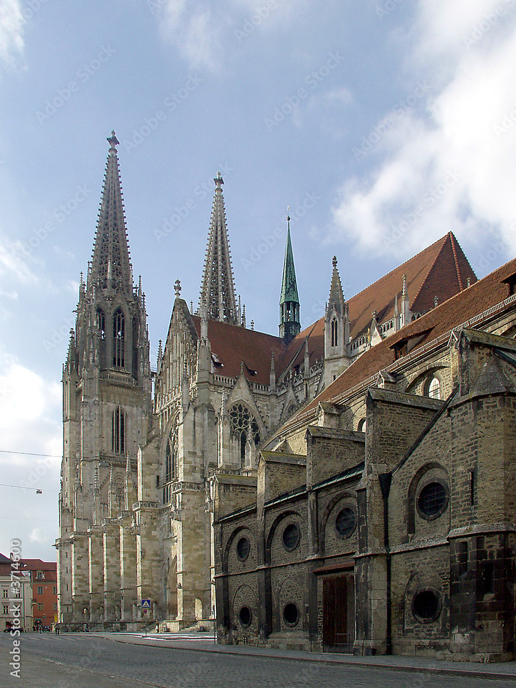 Obraz premium Dom in Regensburg