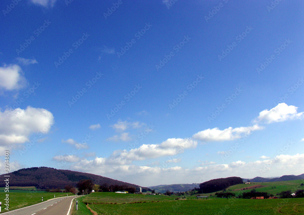 Fototapeta premium Landstraße