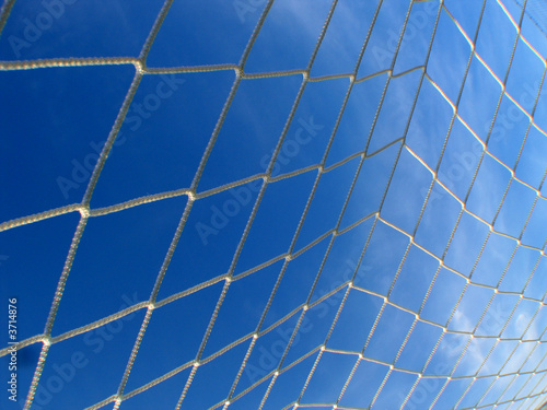Obraz na płótnie filet de but de football w salonie