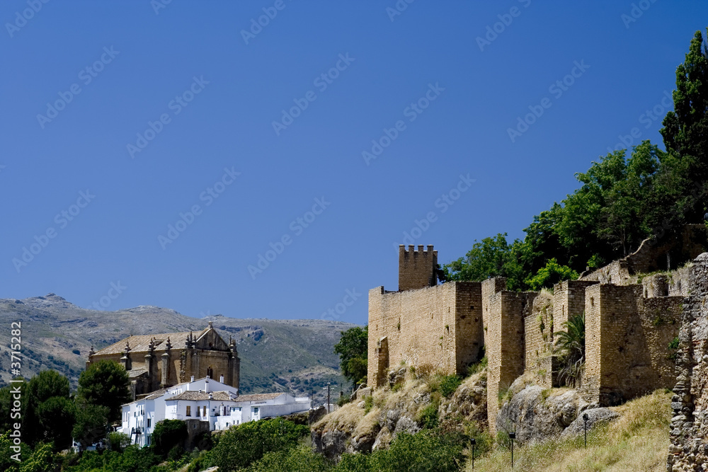 Walls and Church in Ronda