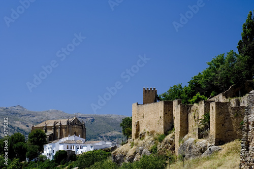 Walls and Church in Ronda