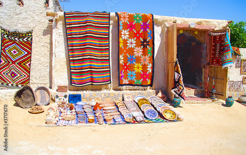 Commerce dans le sud Tunisien