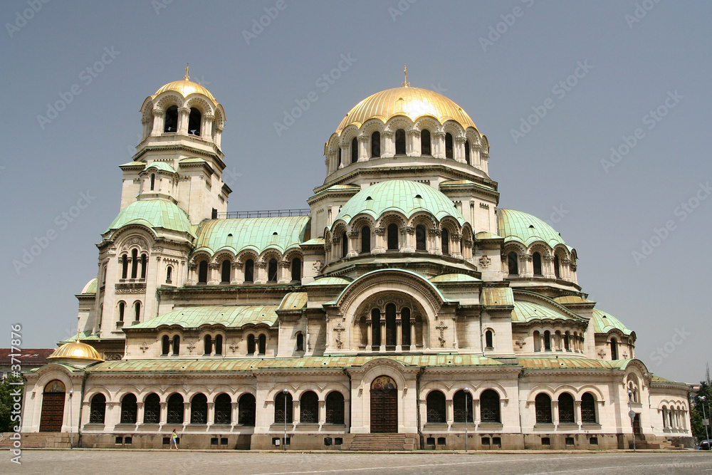 Alexandr Nevski Cathedral in Sofia, Bulgaria