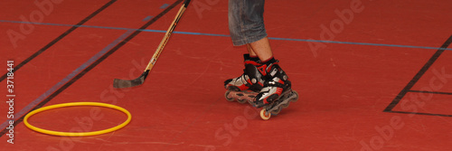 Photography hockey sur roulettes