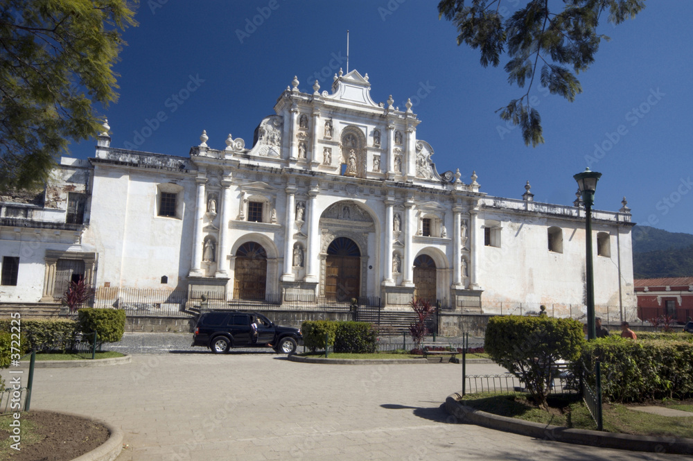 cathedral de san jose antigua guatemala central america