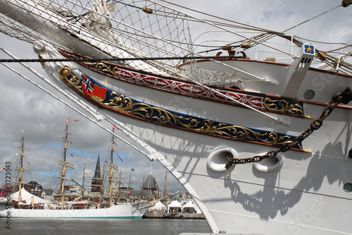 Ornaments on Sailing Ship