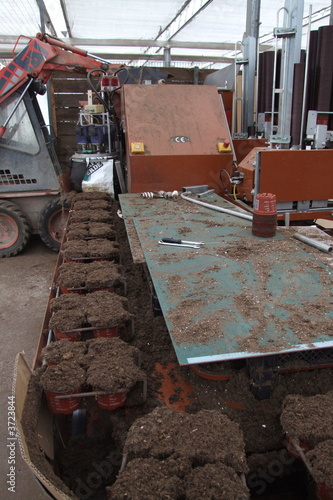Gartenbau Topfmaschine
