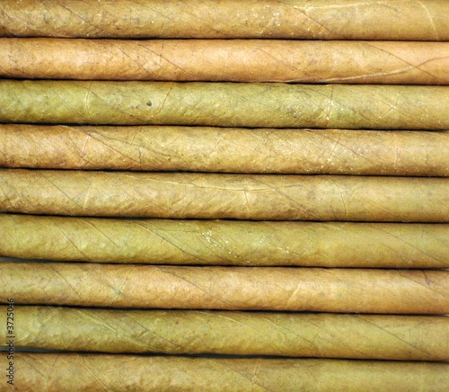 Texture leaf tobacco cigar
