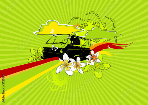Freedom illustration. Vector