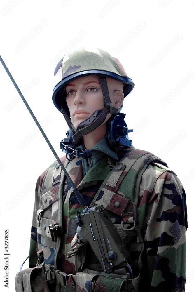 Naklejka premium soldat