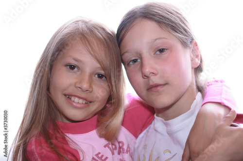 Young sisters photo