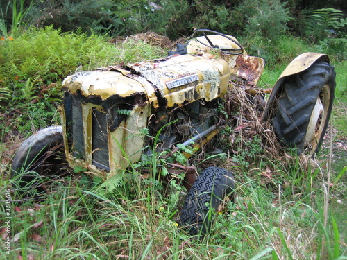 traktor im ruhestand