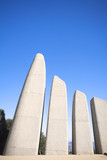 Famous landmark of the Afrikaans Language Monument 