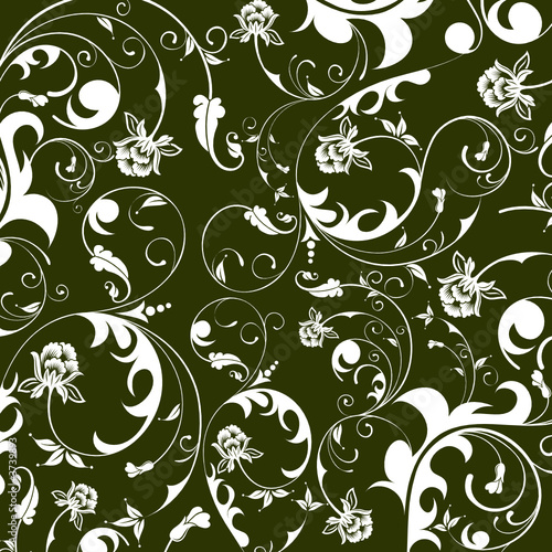 Abstract floral pattern, element for design, vector illustration
