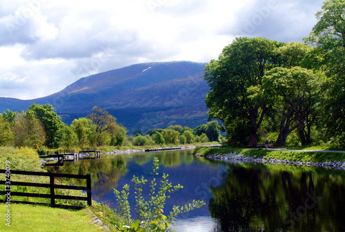 Caledonian Canal near Fort William photo