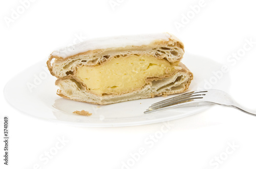 Custard slice pastry