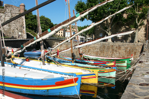 collioure barques catalanes