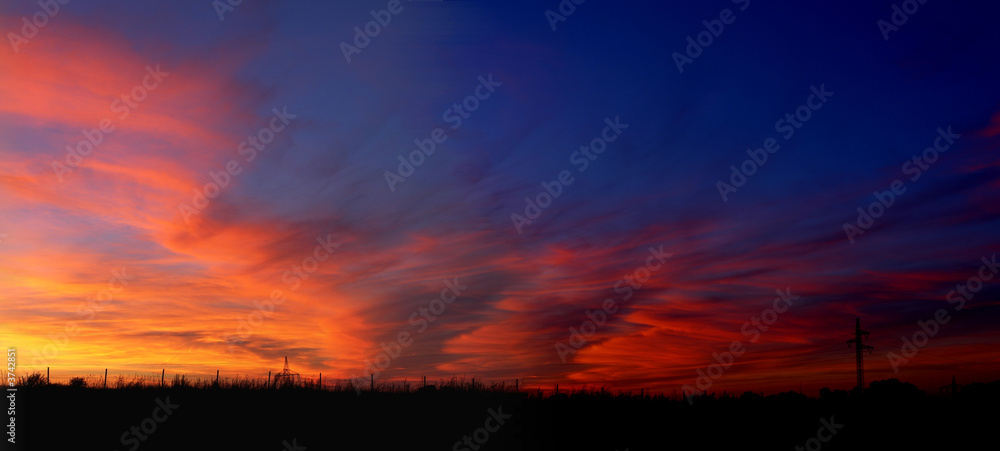 sunset panorama 02