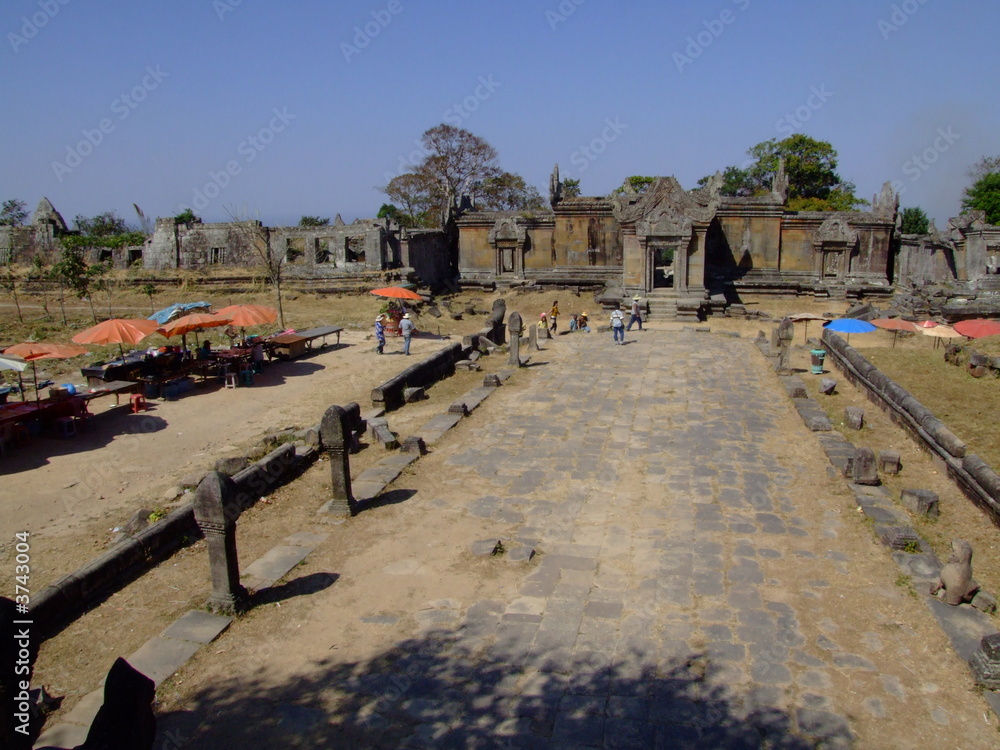 Fototapeta premium Ruines Khmeres