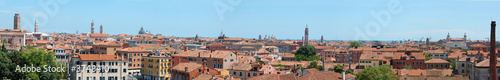A Panorama view of Venice, Italy.