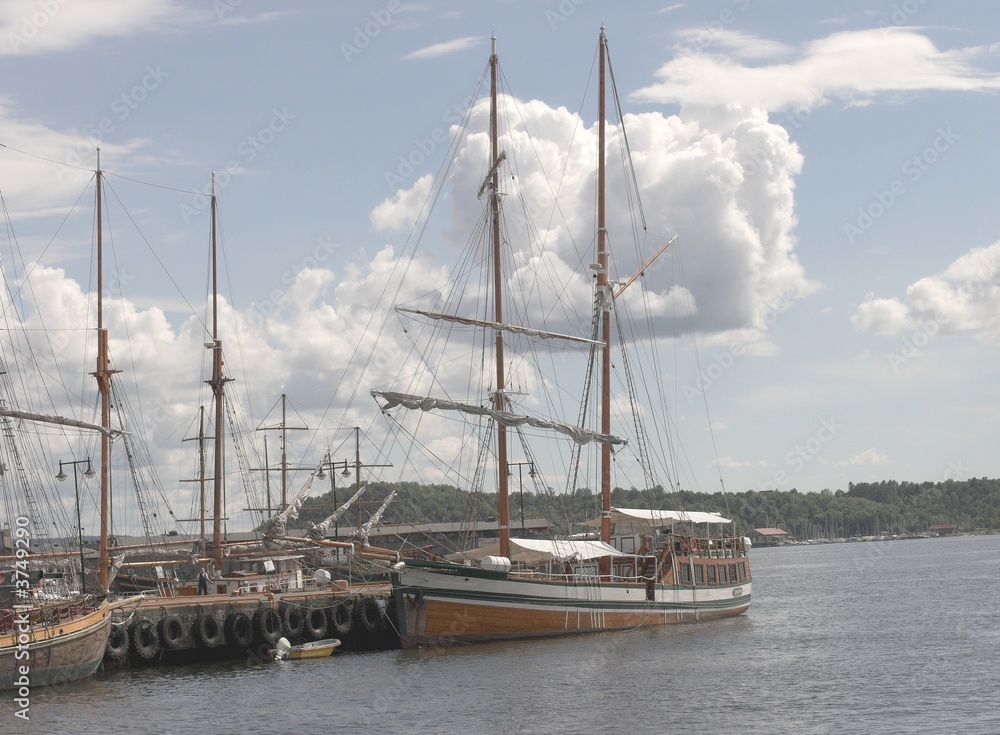 Obraz premium Sailship