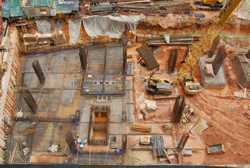 Photography construction site in Kuala Lumpur