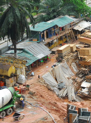 Photography construction site in Kuala Lumpur
