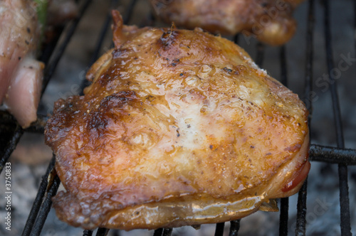 Bbarbecue on grill