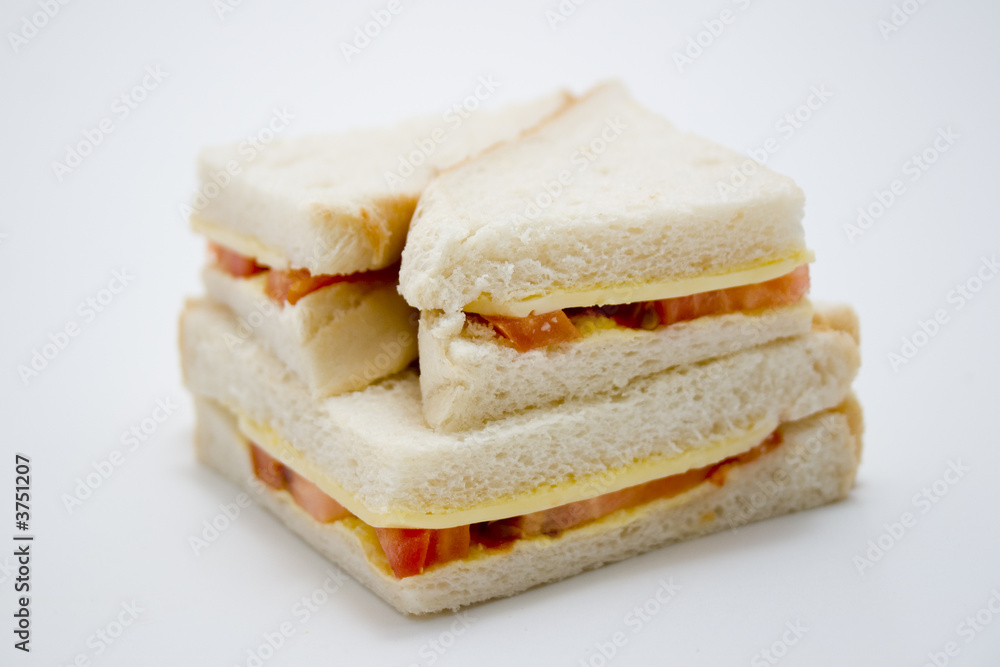 Cheese and Tomato sandwich