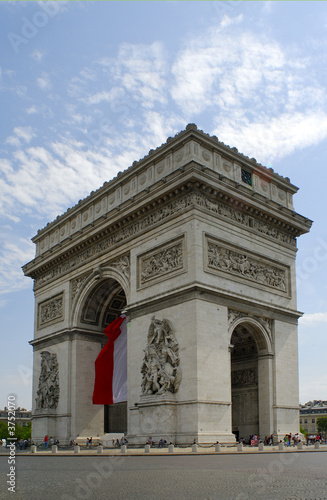 Paris l’arc de triomphe