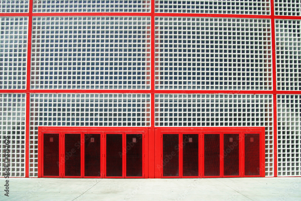 Obraz premium modern building - stadium exit