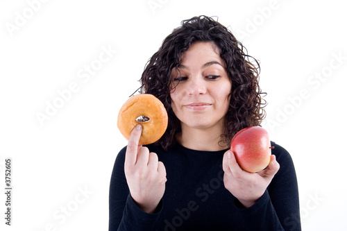 an attractive fit girl 