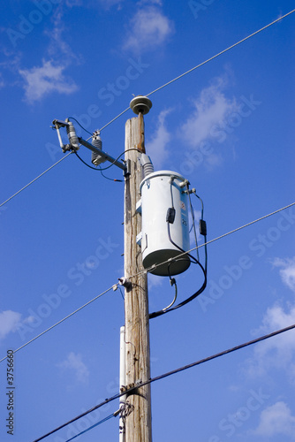 Transformer on a Hydro pole