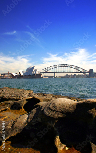 Sydney Opera House and Harbour Bridge..