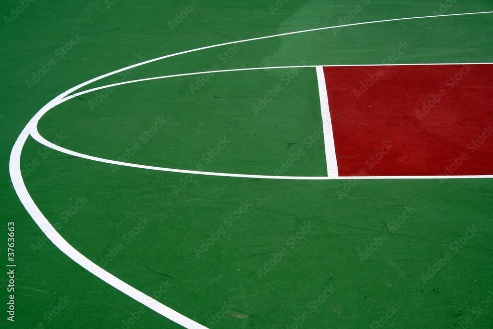Obraz premium Basketball Court