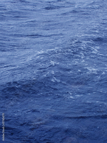 close up of a blue ocean sea swell