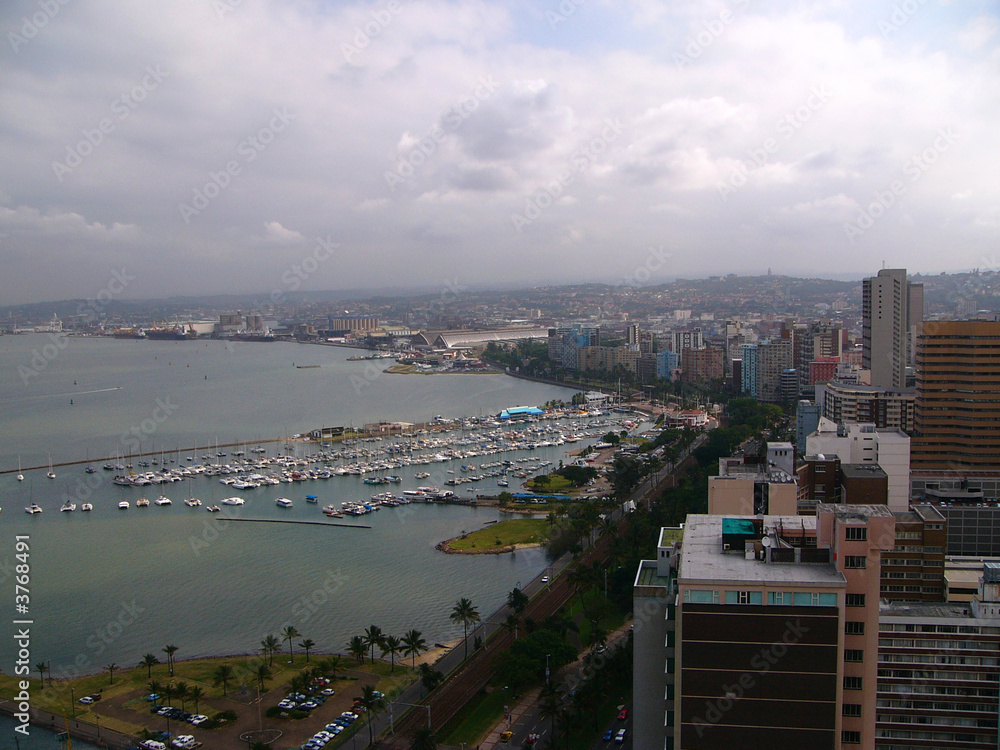 Durban - bird eye view