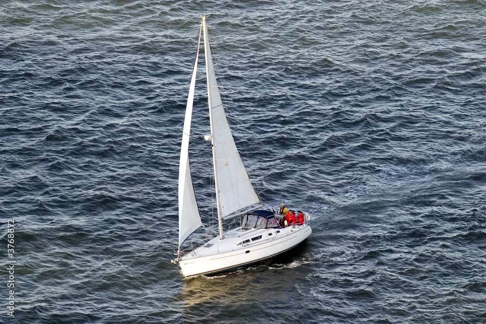 Fototapeta premium Sail Boat from the side