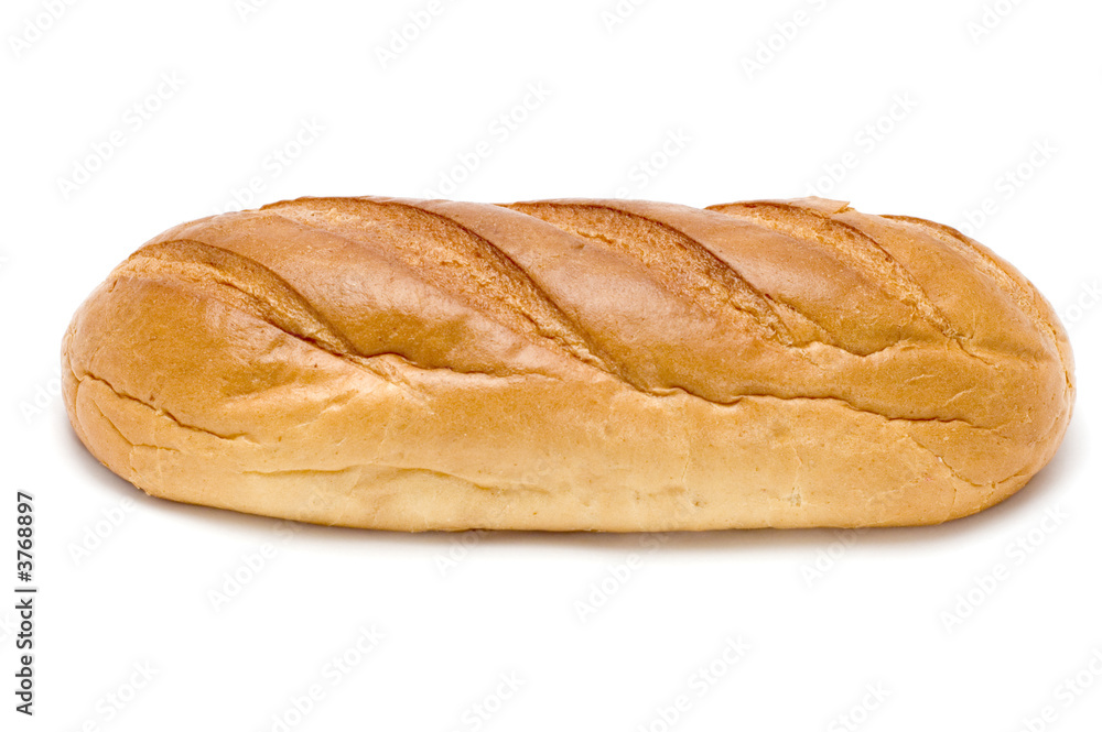 series object on white - food wheatmeal bread series object on white - food wheatmeal bread