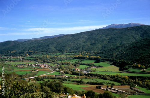Villages in the Pyrenees mountain range in Spain.