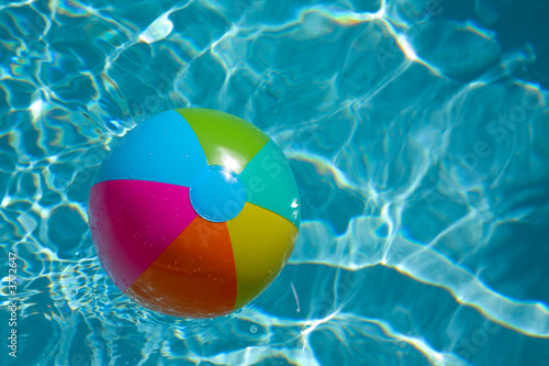 Wallpaper Mural Beach ball in pool Torontodigital.ca