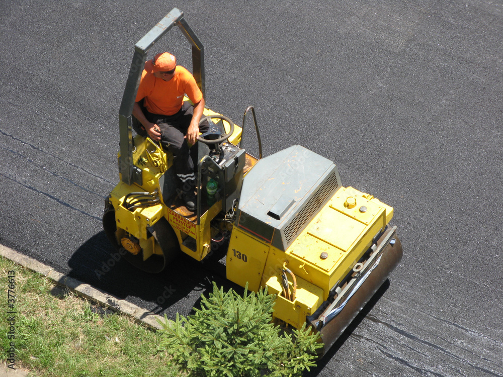 Obraz premium roadroller