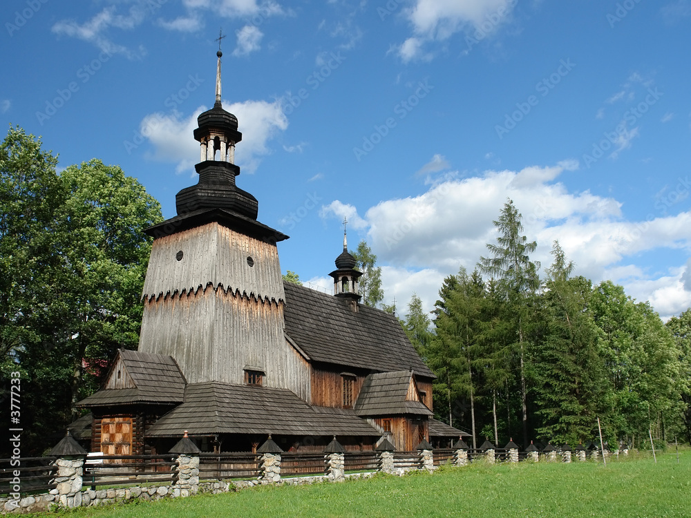 Old wooden church