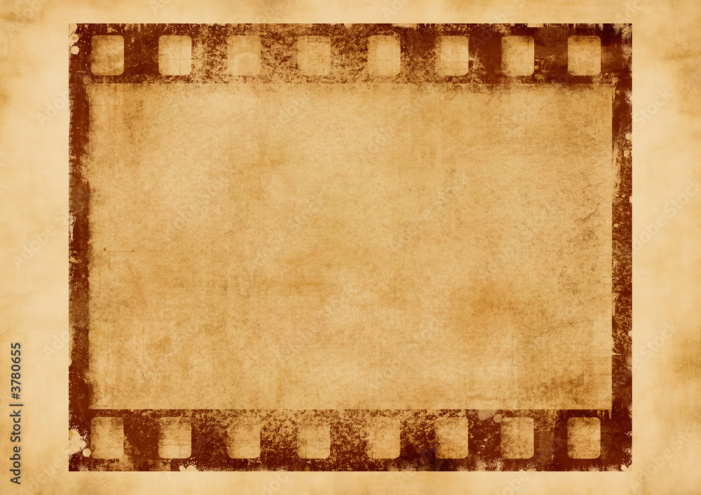 Obraz premium grunge film frame