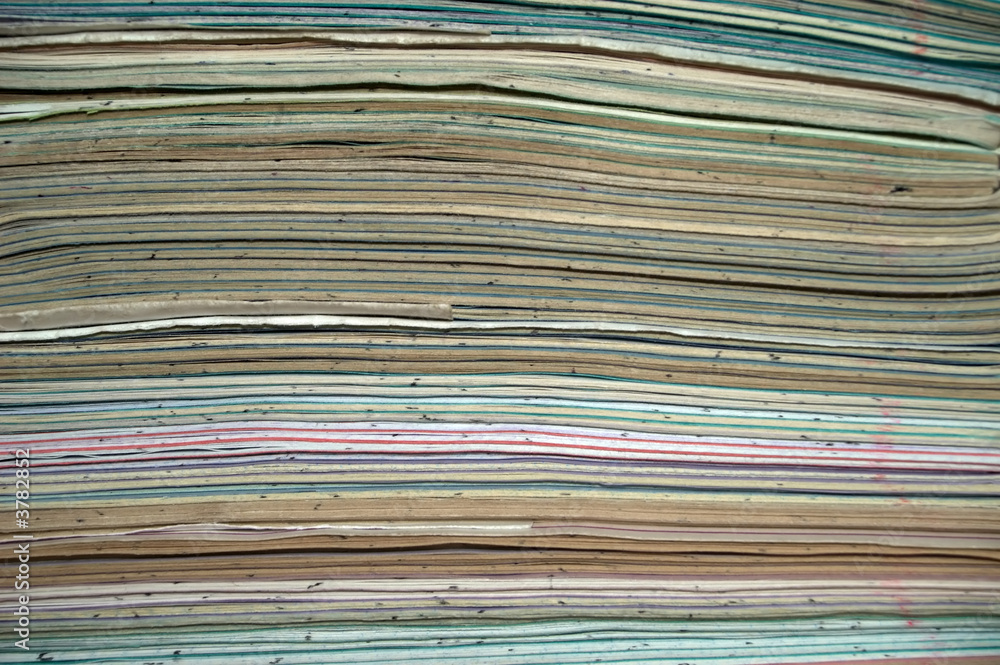 An image of a stock of old copy-book An image of a stock of old copy-book