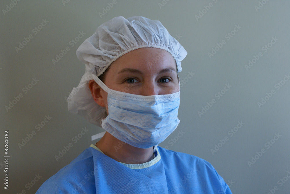 Nurse in Scrubs