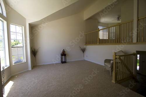 Empty Living Room in a New House
