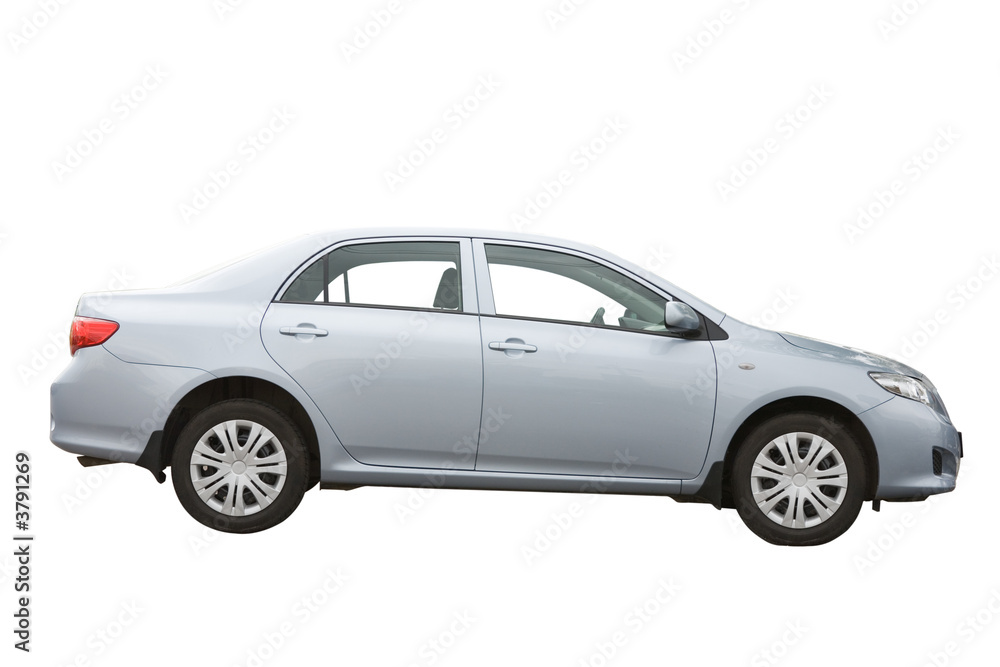Car isolated on a white background