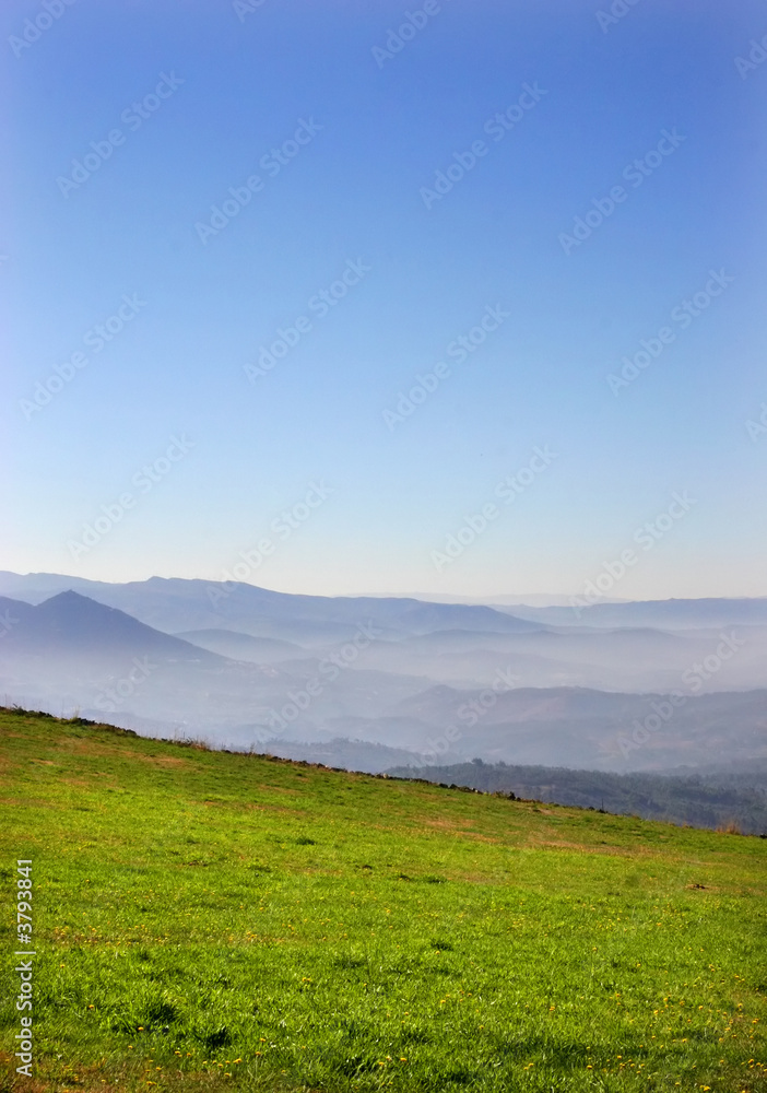 mountain landscape in the north of portugal